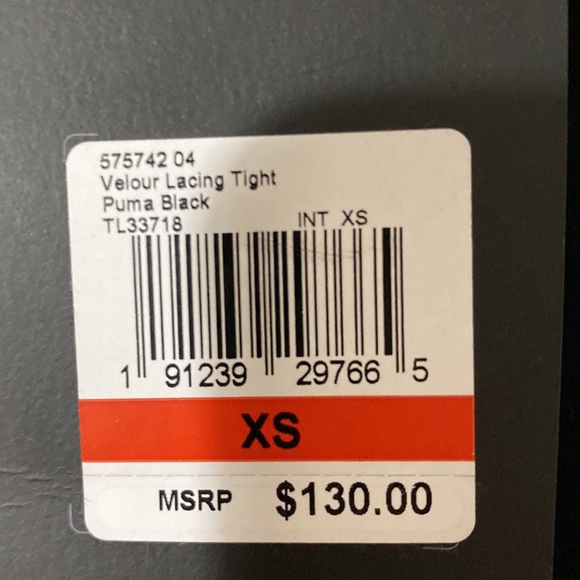 Rihanna Fenty Limited Edition Velour Lacing Pants - Picture 6 of 6